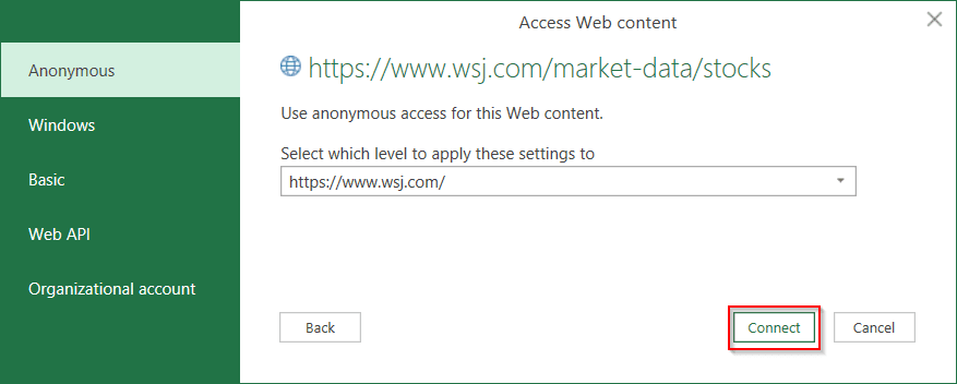 Getting Live Stock Prices from the Web