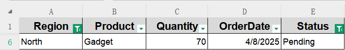 Apply AutoFilter with Multiple Criteria Across Multiple Columns