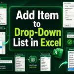 featured image - add item to drop down list in excel
