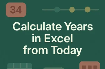 featured image - calculate years in excel from today