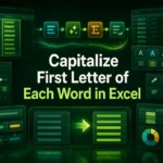 featured image - capitalize first letter of each word excel