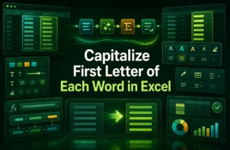 featured image - capitalize first letter of each word excel
