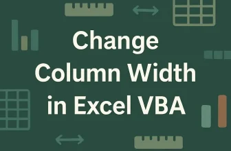 featured image - change column width with excel vba