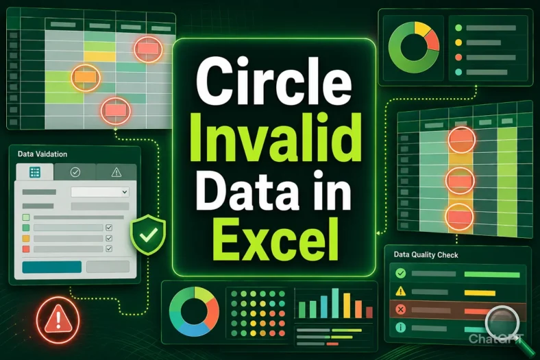 featured image - circle invalid data in excel