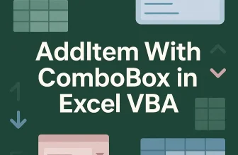 featured image - combobox add item vba