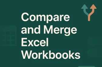 featured image - compare and merge excel workbooks