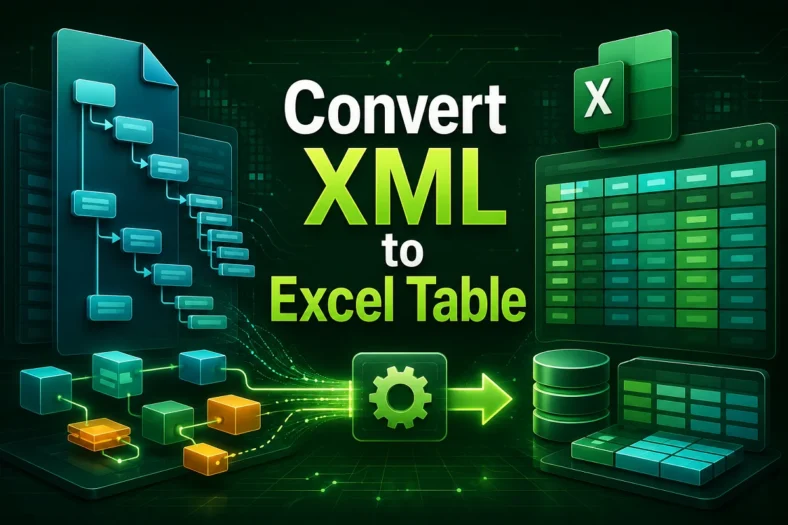 featured image - convert xml to excel table