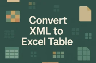 featured image - convert xml to excel table