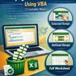 featured image - delete empty rows in excel vba