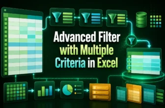featured image - excel advanced filter multiple criteria
