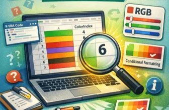 featured image - excel color index numbers