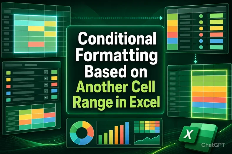 featured image - excel conditional formatting based on another cell range