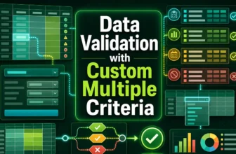 featured image - excel data validation custom multiple criteria