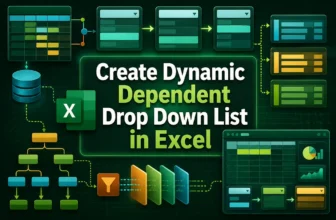 featured image - excel dynamic dependent drop down list