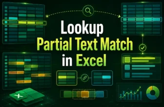 featured image - excel lookup partial text match