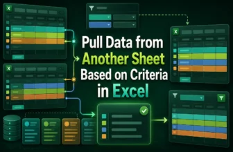 featured image - excel pull data from another sheet based on criteria