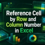 featured image - excel reference cell by row and column number