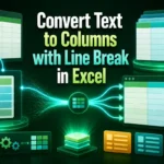 featured image - excel text to columns line break