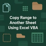 featured image - excel vba copy range to another sheet