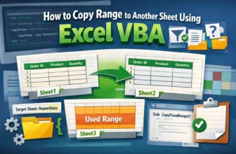 featured image - excel vba copy range to another sheet