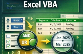featured image - excel vba filter multiple criteria