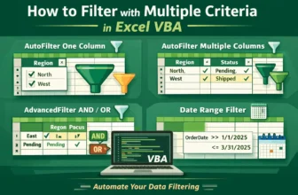 featured image - excel vba filter multiple criteria