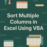 featured image - excel vba sort multiple columns