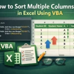 featured image - excel vba sort multiple columns