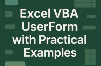 featured image - excel vba userform examples