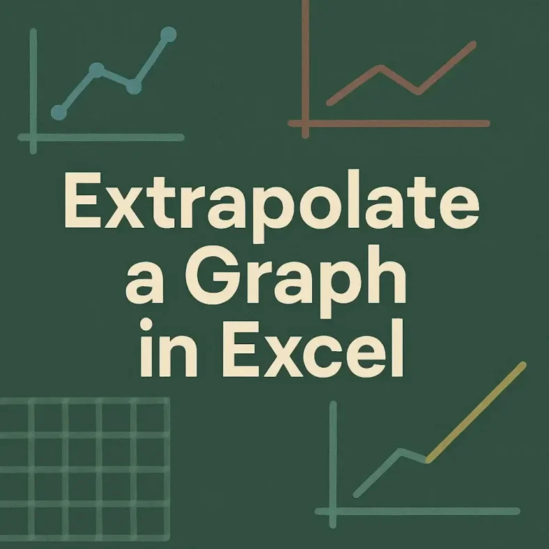 featured image - extrapolate a graph in excel