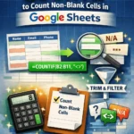 featured image - google sheets countif not blank