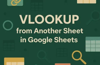 featured image - google sheets vlookup from another sheet