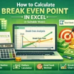 featured image - how to calculate break even point in excel