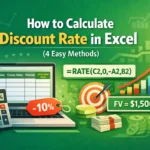 featured image - how to calculate discount rate in excel