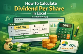 featured image - how to calculate dividend per share in excel