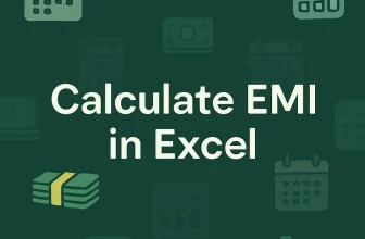 featured image - how to calculate emi in excel