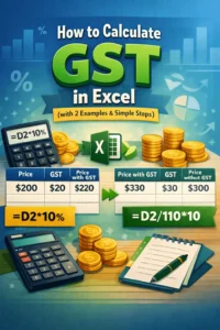 featured image - how to calculate gst in excel