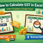 featured image - how to calculate gst in excel