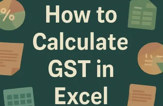 featured image - how to calculate gst in excel