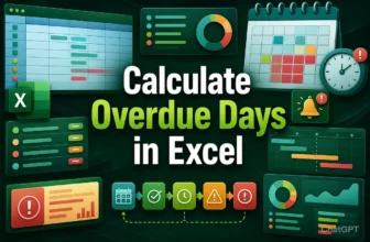 featured image - how to calculate overdue days in excel