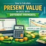 featured image - how to calculate present value in excel with different payments
