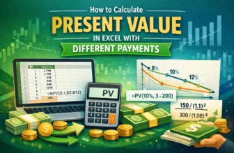 featured image - how to calculate present value in excel with different payments