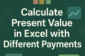 featured image - how to calculate present value in excel with different payments