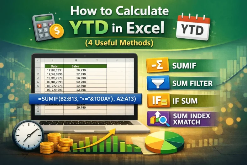 featured image - how to calculate ytd in excel