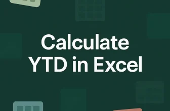 featured image - how to calculate ytd in excel