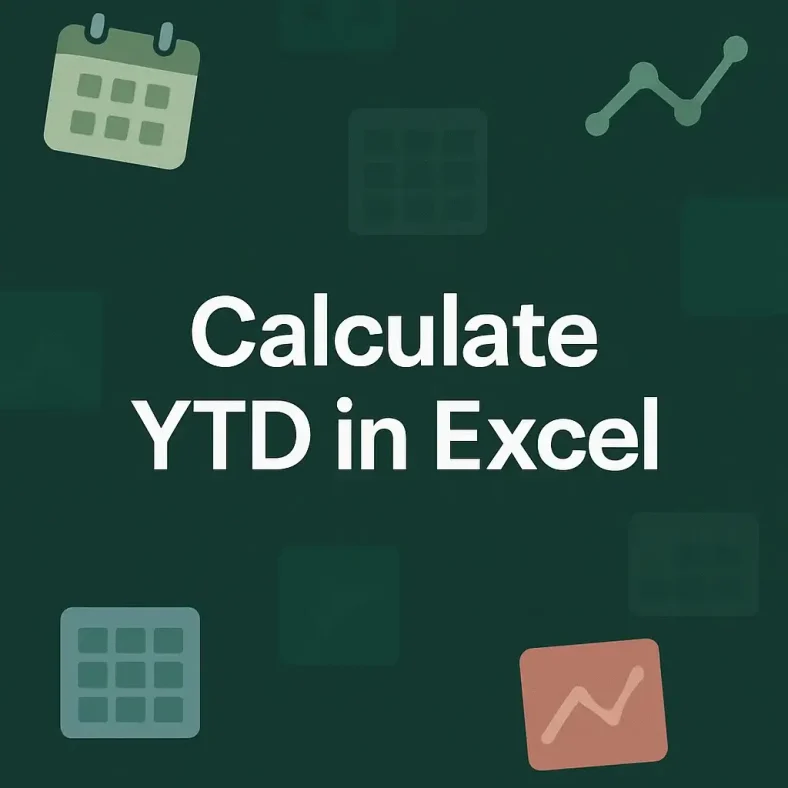 featured image - how to calculate ytd in excel