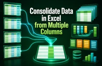 featured image - how to consolidate data in excel from multiple columns
