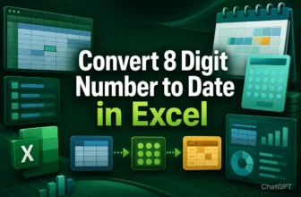 featured image - how to convert 8 digit number to date in excel