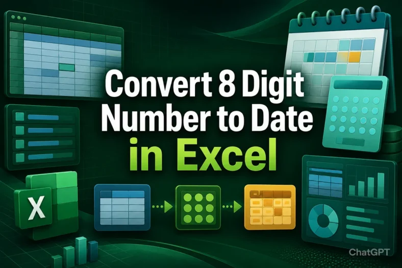 featured image - how to convert 8 digit number to date in excel