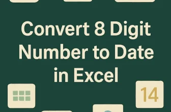 featured image - how to convert 8 digit number to date in excel